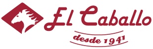 logo de parceiros logo vermelha e branca com ícone de cavalo