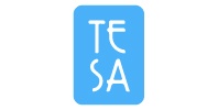 logo azul e branca tesa